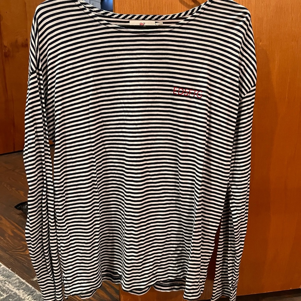 Vineyard Vines long sleeve striped shirt (size medium)